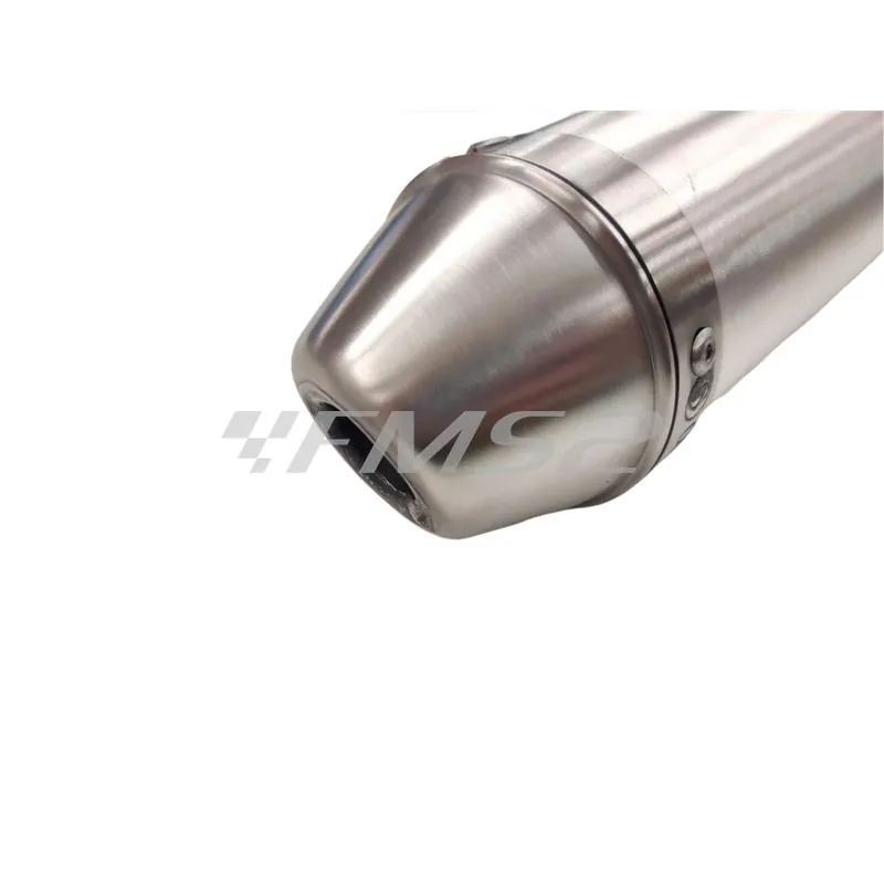 Silenziatore alluminio enduro/cross 2T 2 Tempi Fantic Motor 50ER - 50MR Competizione, codice 34697HF