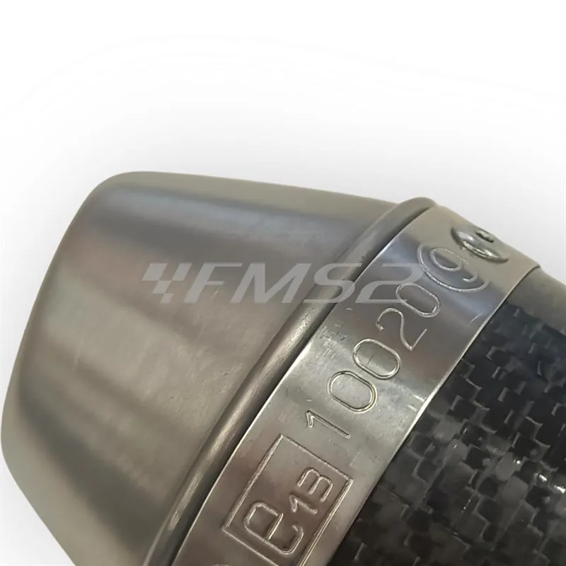 Silenziatore carbonio enduro/cross 2T 2 Tempi Fantic Motor 50ER - 50MR Competizione, codice 34698HF