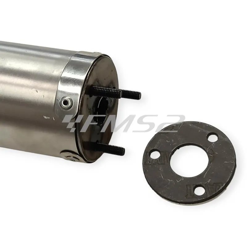 Silenziatore alluminio enduro/cross 2T 2 Tempi Vent Derapage 50, codice 34708HF