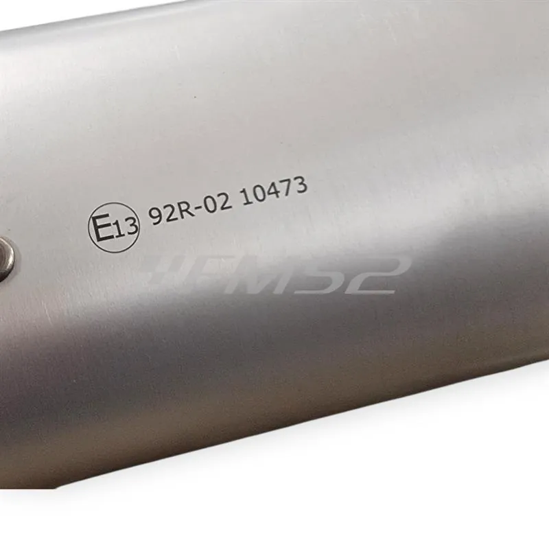 34710HS Silenziatore Giannelli Sonic 34710HS per BETA ENDURO/MOTARD RR 50cc prodotti dal 2021 fino al 2022 (type C5) con Ø innesto 22mm omologato in alluminio anodizzato argento