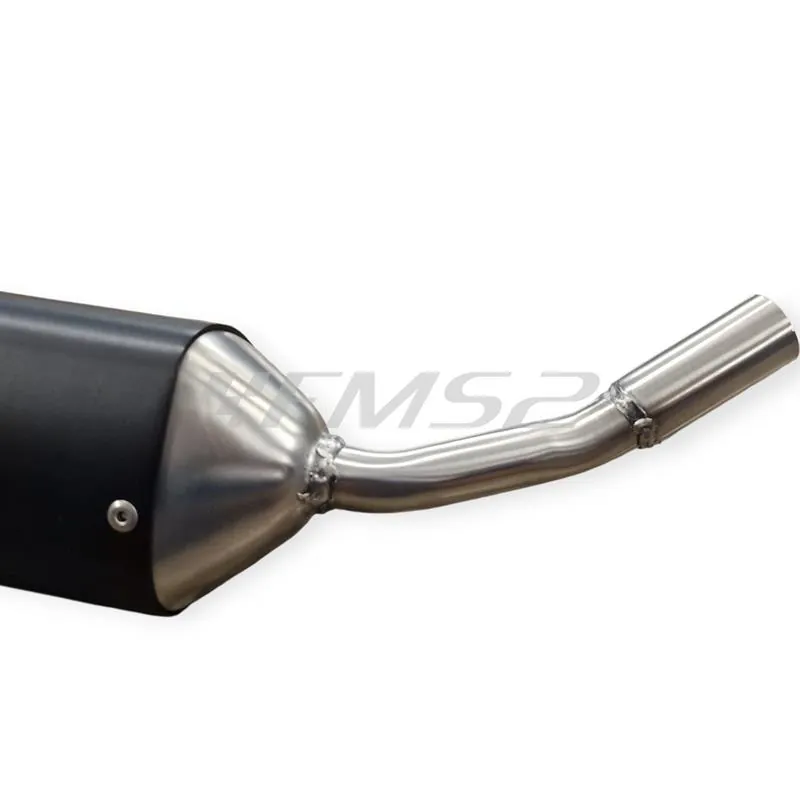 Silenziatore Giannelli Sonic 34719HS per BETA ENDURO/MOTARD RR 50cc  prodotti dal 2022 in poi (type C5) con Ø innesto 24mm omologato in alluminio anodizzato nero