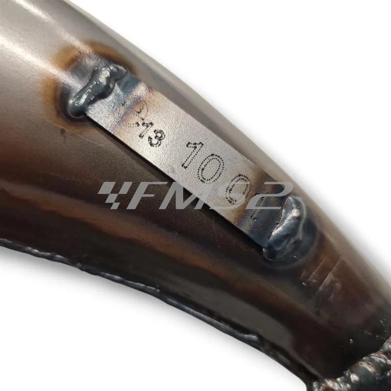 54601HF Marmitta espansione Giannelli per Aprilia MX 125 cc 2 tempi prodotti dal 2004 al 2008 (11 KW) e type TZ