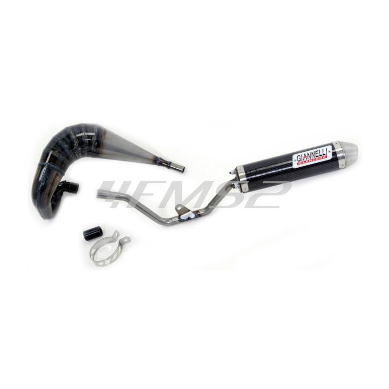 Silenziatore carbonio cross 2T 2 Tempi Yamaha YZ 85 LW, codice 55006HF
