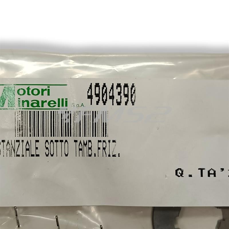 Distanziale sotto tamb. friz., ricambio 4904390