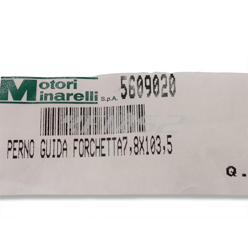 Perno guida 7,8x103,5, ricambio 5609020