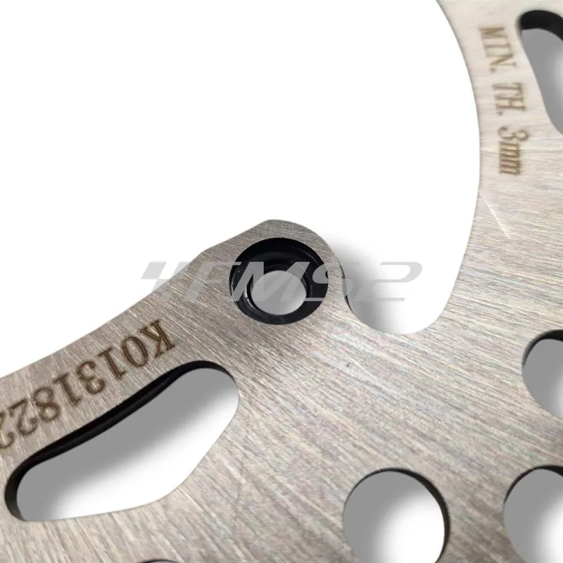 Disco freno posteriore diametro 220 mm con profilo wave originale Vent HM con fissaggio a 6 viti per 50 e 125 cc prodotti dal 2018 in poi, ricambio K01318220