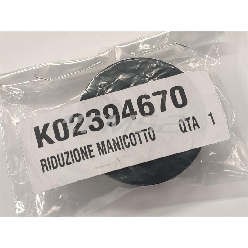 Riduzione manicotto in gomma HM - Vent per attaccare la scatola filtro al carburatore dell'orto phbn montati sugli enduro e motard HM e Vent 50 cc, ricambio K02394670