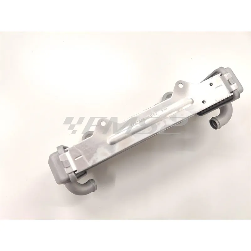 Radiatore sinistro HM Vent in alluminio di colore argento per modifica aggiunta secondo radiatore sui ciclomotori HM cre 50 tutte le versioni, ricambio K07018000