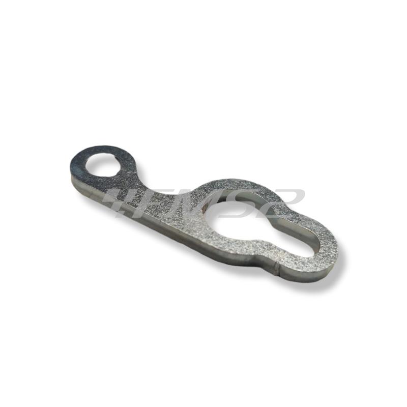 Piastrina aggancio molla cavalletto laterale HM-Vent per enduro e motard prodotti dal 2004 in poi 50, 125, 25 e 450 cc 2 tempi e 4 tempi, ricambio KA3406120
