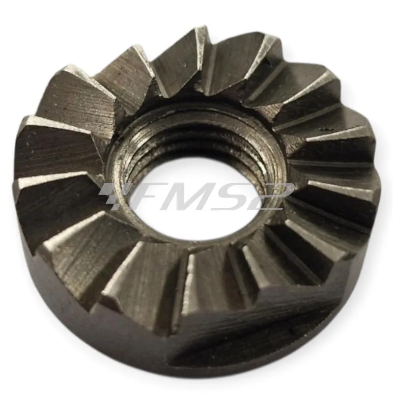 KM131035 Dado innesto frontale avviamento Franco Morini S6 KM131035 Vent HM per Malaguti Grizzly 50, HM e Aprilia - OEM 60911000 67008700