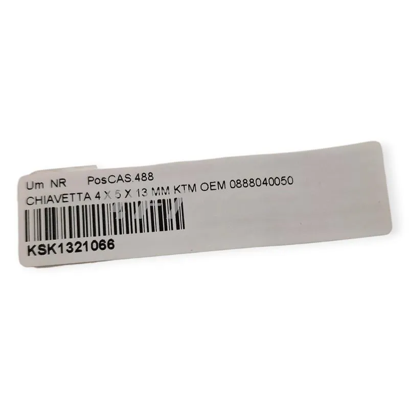 KSK1321066 Chiavetta 4 x 5 x 13 mm KTM OEM 0888040050