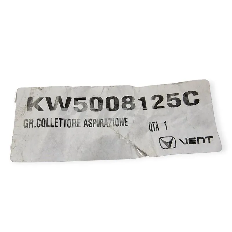 KW5008125C Collettore aspirazione specifico per VENT-HM enduro e motard 125 4 tempi a carburatore prodotti dal 2008 fino al 2020 con motore minarelli