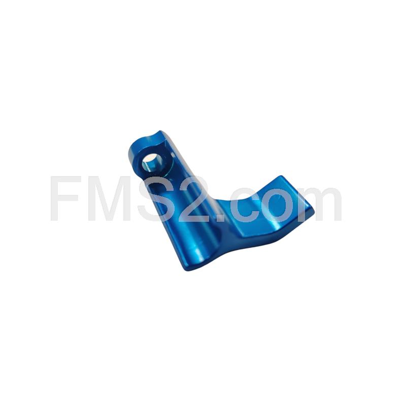 Fermo asta tirante frizione HM - Vent in alluminio CNC con anodizzazione di colore azzurro per motori Minarelli serie AM6, ricambio SP901527B