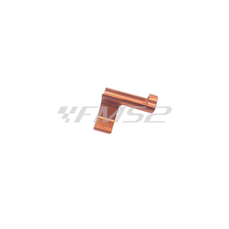 Fermo asta tirante frizione HM - Vent in alluminio CNC con anodizzazione in vari colori per motori Minarelli serie AM6, ricambio SP9050274