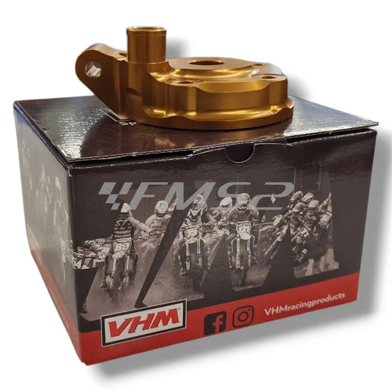 Testa VHM senza inserto specifica per Yamaha YZ 125 2022-2026 e Fantic XX 125 2022-2026, ricambio AA33203