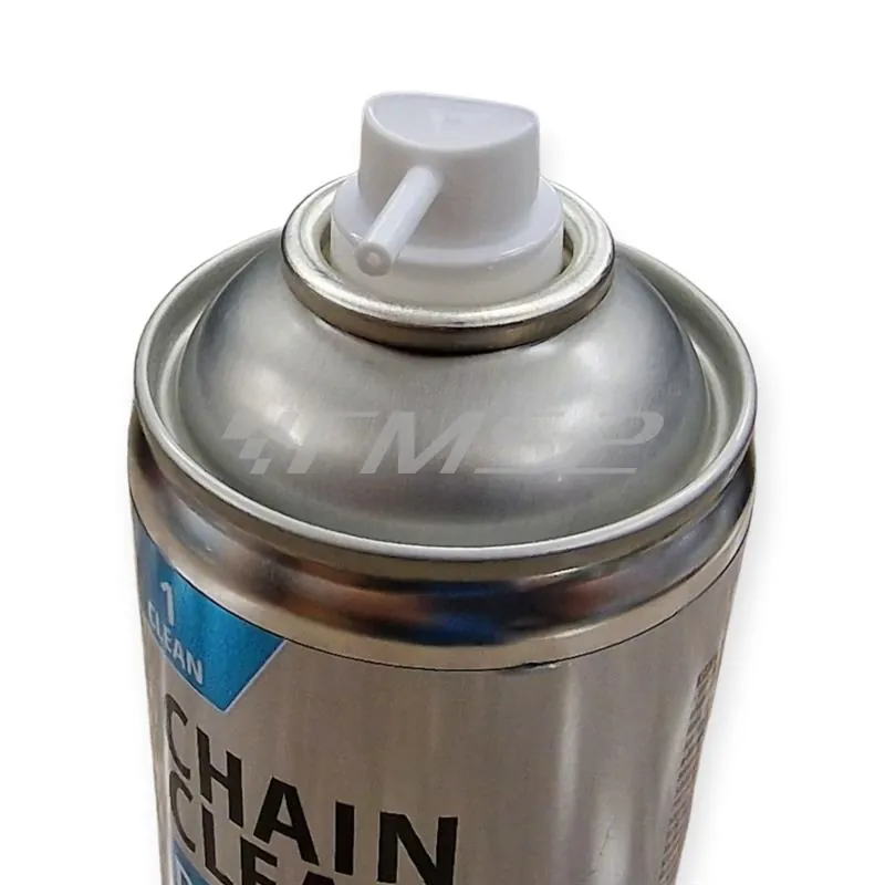 Pulitore sgrassante catena Motorex - bomboletta spray da 500 ml, ricambio M302274