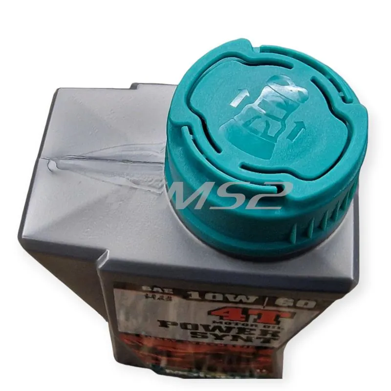 Olio motore Motorex Power Synt 4 tempi 10W-60 JASO MA2, API SP/SN/SM - flacone da 1 litro, ricambio M308252
