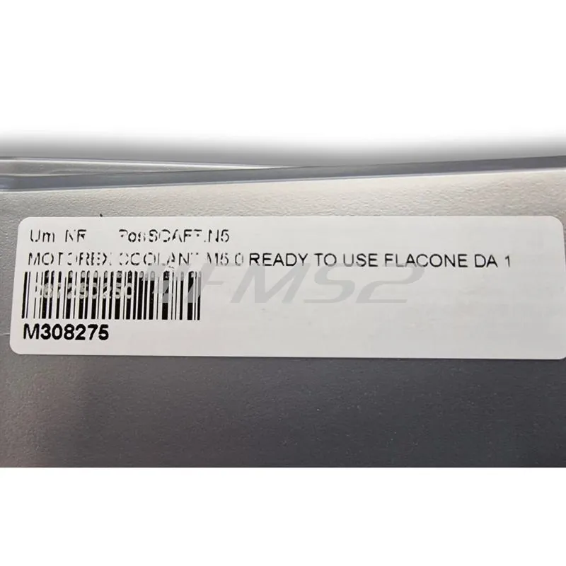 Liquido di raffreddamento Motorex M5.0 azzurro pronto all'uso - flacone da 1 litro, ricambio M308275
