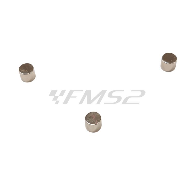 Kit 3 magneti 6x5 mm per contachilometri digitali (Koso), ricambio KOBF010700 ko-bf010700