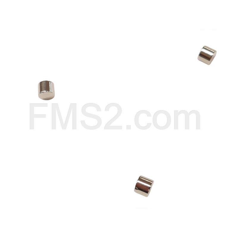 Kit 3 magneti 6x5 mm per contachilometri digitali (Koso), ricambio KOBF010700 ko-bf010700