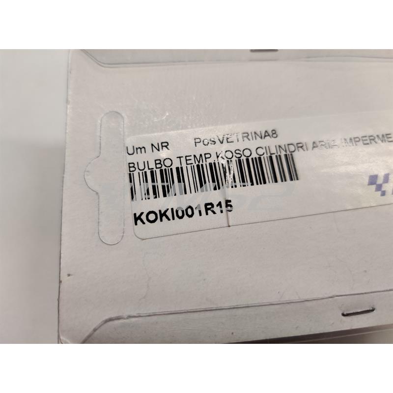 Bulbo temp.koso cilindri aria impermeabi, ricambio KOKI001R15