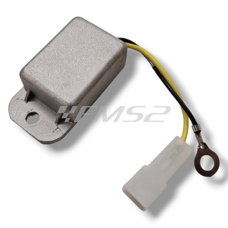 Regolatore salva lampada H1E1 Motoforce per tensioni a 6 volt con tecnologia elettronica e uscita mono cavo + cavo di massa per applicazioni varie, ricambio 32076