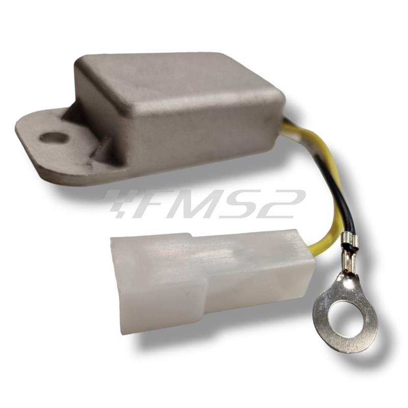 Regolatore salva lampada H1E1 Motoforce per tensioni a 6 volt con tecnologia elettronica e uscita mono cavo + cavo di massa per applicazioni varie, ricambio 32076