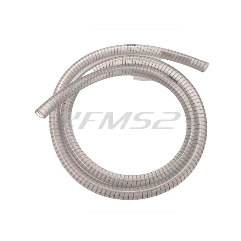 Tubo trasparente spirale acciaio 19x26mm al mt, ricambio MF4800119