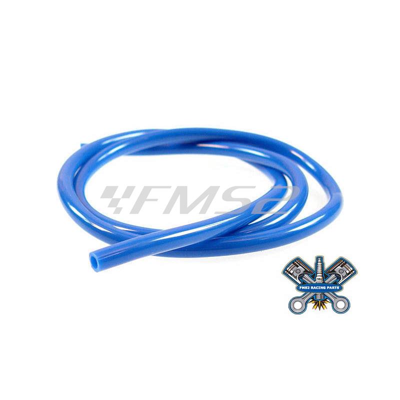 Tubo benzina in gomma siliconica colore blu, rotolo con prezzo al metro, (Motoforce), ricambio MF4800821