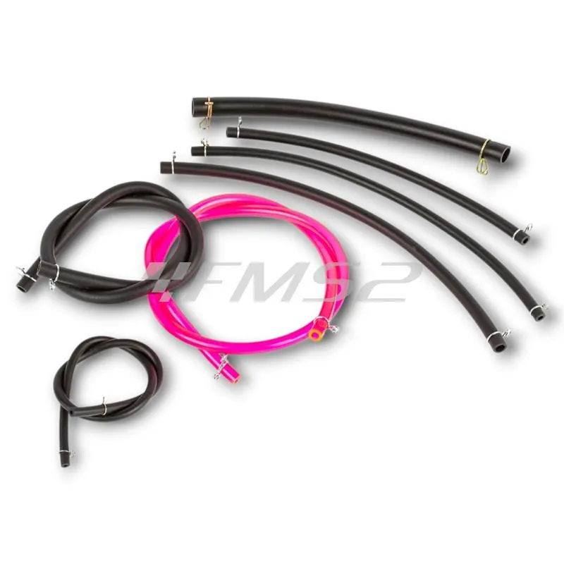 Kit completo 7 tubi benzina-depressore-olio-sfiati della Motoforce per scooter MBK Booster Spirit, ricambio MF4800870
