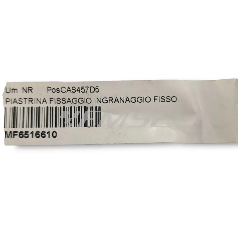 Piastrina fissaggio ingranaggio fisso avviamento elettrico Motoforce MF6516610 per Minarelli orizzontale aria e liquido tutte le versioni OEM 4CUE55320000