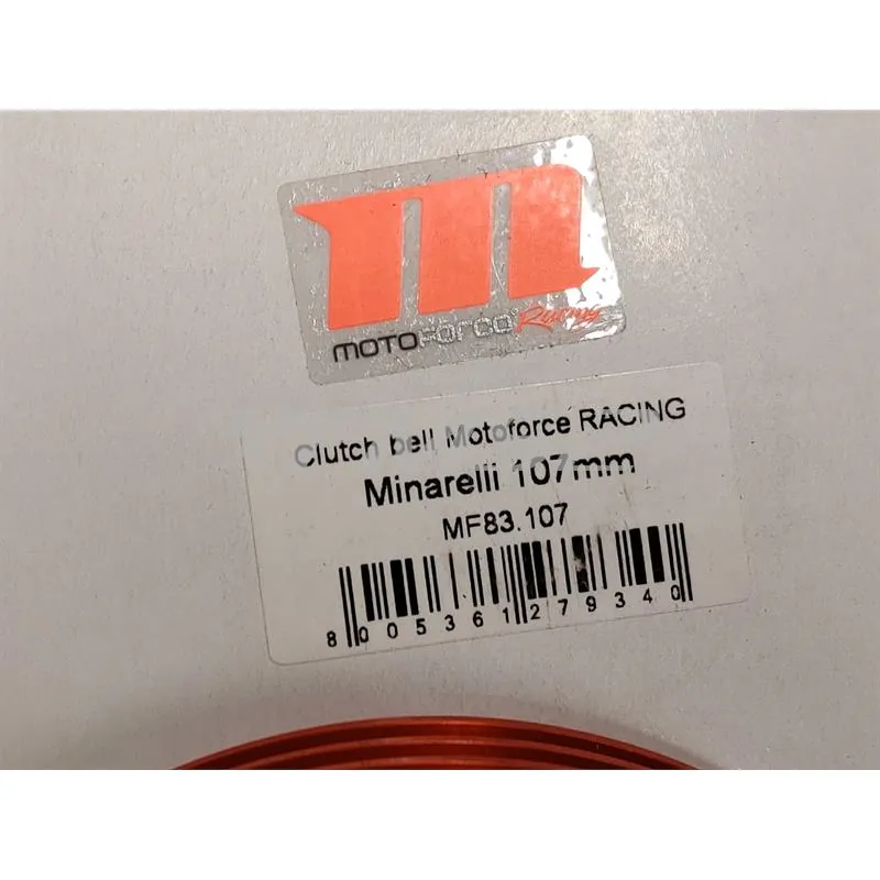 Campana frizione racing minarelli 107 mm, ricambio MF83107