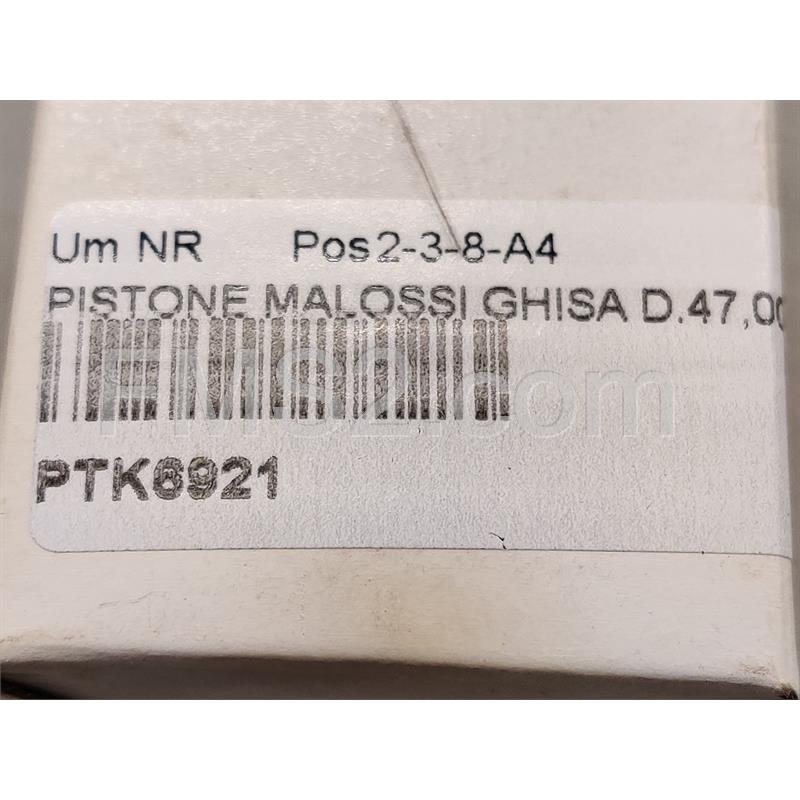 Pistone Malossi ghisa diametro 47.00 piagg. bif (Asso), ricambio PTK6921
