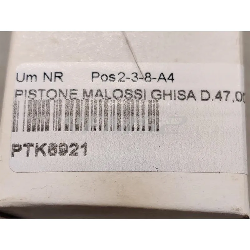 PTK6921 Pistone Malossi ghisa diametro 47.00 piagg. bif (Asso)