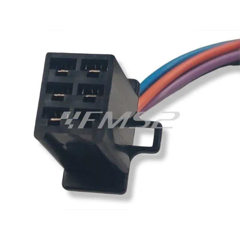 Commutatore devio frecce e clacson lato sinistro originale per scooter Malaguti F10 AC e F12R raffreddati ad aria e liquido prodotti dal 2007al 2010, ricambio 02008100