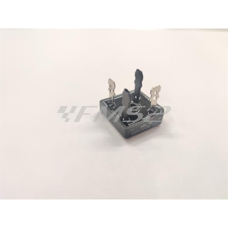 Ponte di diodi 35a 400v struttura in all, ricambio 02507100