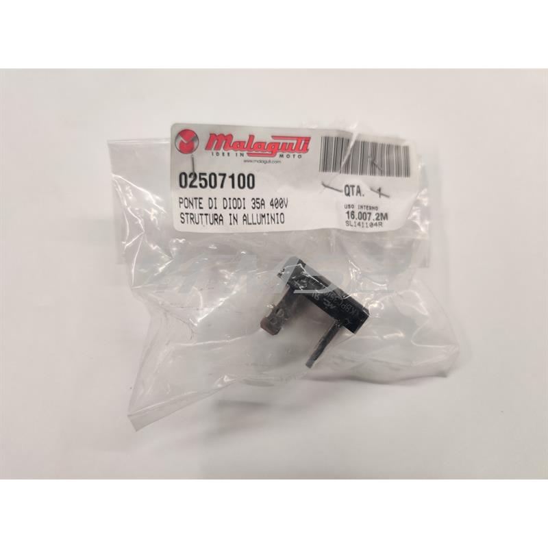 Ponte di diodi 35a 400v struttura in all, ricambio 02507100