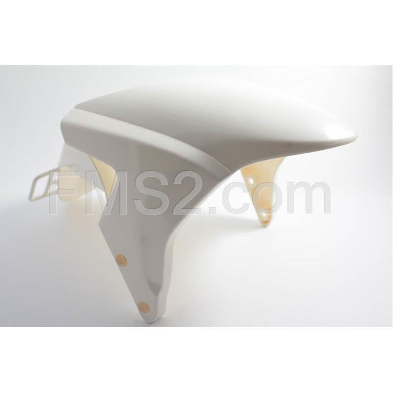 Parafango anteriore plastica F12 restyling bianco (Malaguti), ricambio 05505880