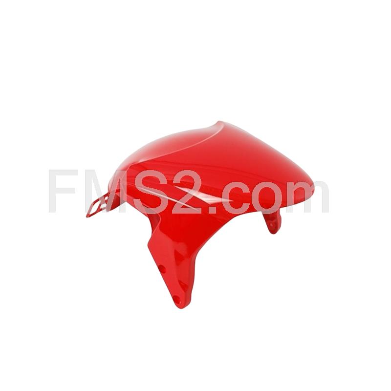 Parafango anteriore plastica F12 restyling rosso (Malaguti), ricambio 05505881
