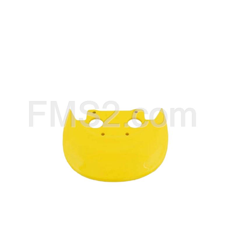 Spoiler posteriore scooter F15 verniciato giallo (Malaguti), ricambio 06312770