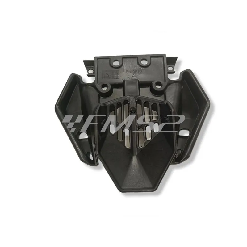 Maniglione non verniciato in plastica copri silenziatore per ciclomotore Malaguti Drakon 50 cc tutte le versioni, ricambio 06324903