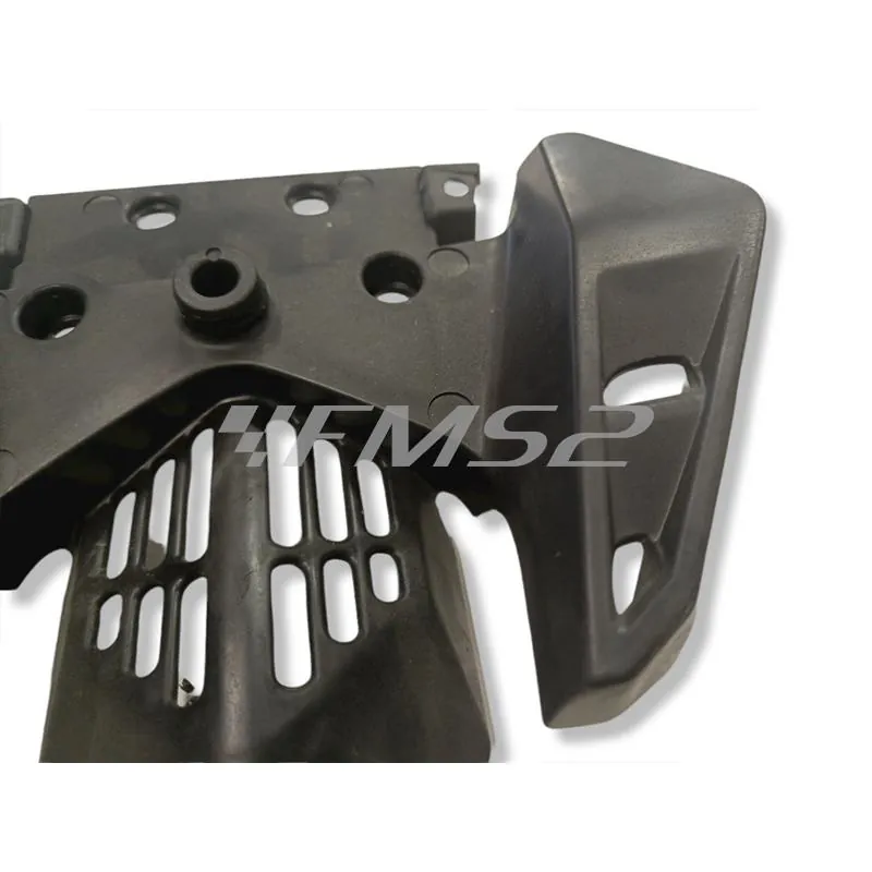 Maniglione non verniciato in plastica copri silenziatore per ciclomotore Malaguti Drakon 50 cc tutte le versioni, ricambio 06324903