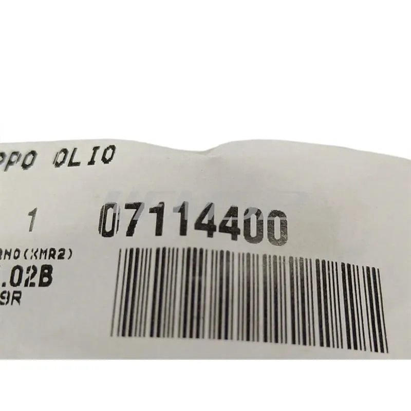 07114400 Tappo serbatoio olio miscelatore in gomma di colore grigio per scooter Malaguti, Yamaha e Mbk a 2 tempi tutti i modelli