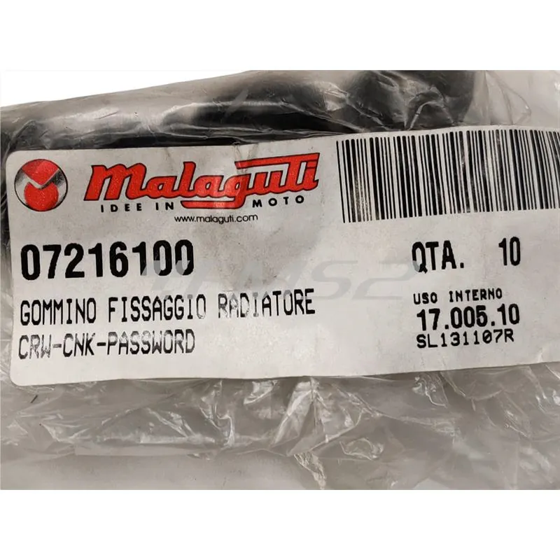 07216100 Gommino fissaggio radiatore