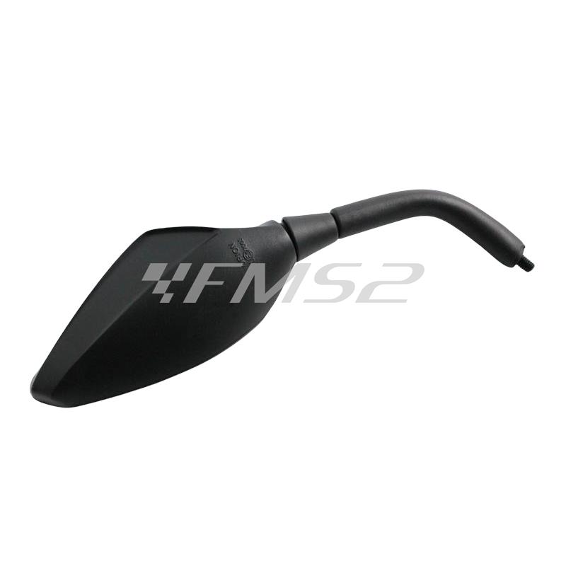 Specchietto retrovisore destro colore nero F12 R (Malaguti), ricambio 08805303