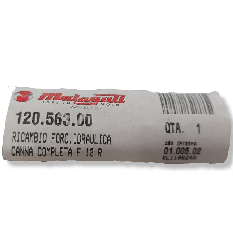 Stelo forcella  idraulica originale malaguti per f12 r dal 2007 in poi, ricambio 12056300