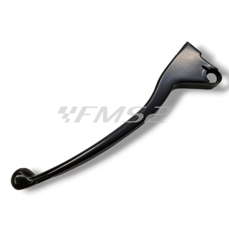 Leva sinistra comando freno posteriore in alluminio nero per scooter Malaguti F12R aria e Centro SL 50 4 tempi prodotti dal 2009 in poi, ricambio 12120903