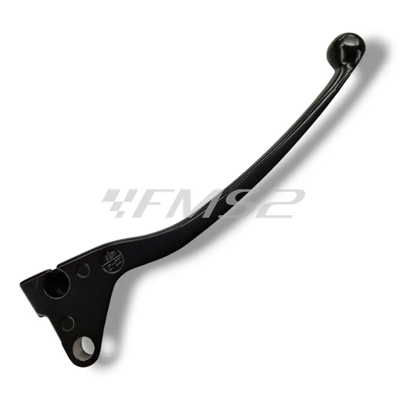 Leva sinistra comando freno posteriore in alluminio nero per scooter Malaguti F12R aria e Centro SL 50 4 tempi prodotti dal 2009 in poi, ricambio 12120903