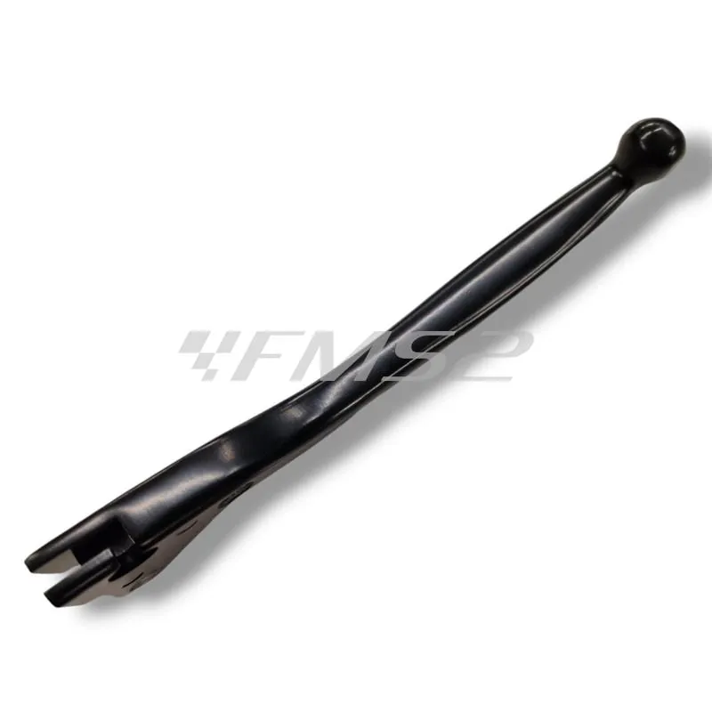 Leva sinistra comando freno posteriore in alluminio nero per scooter Malaguti F12R aria e Centro SL 50 4 tempi prodotti dal 2009 in poi, ricambio 12120903