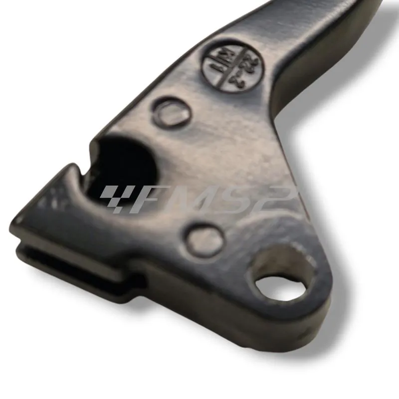 Leva sinistra comando freno posteriore in alluminio nero per scooter Malaguti F12R aria e Centro SL 50 4 tempi prodotti dal 2009 in poi, ricambio 12120903